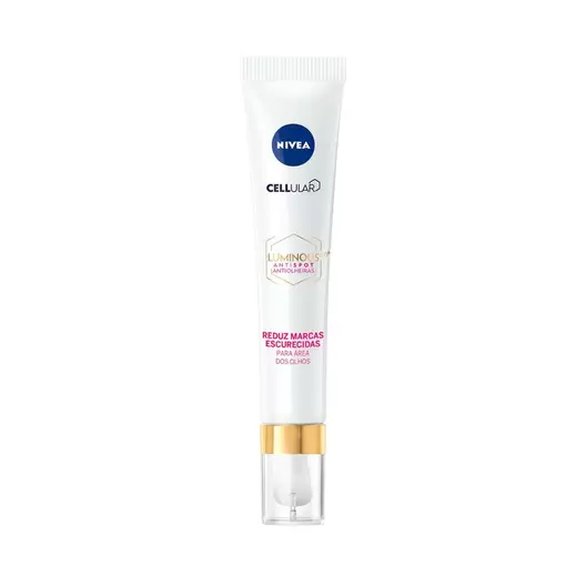 Oferta de Uniformizador Facial Nivea Cellular Luminous 630 Antispot Antiolheiras 15ml por R$79,89 em Drogal