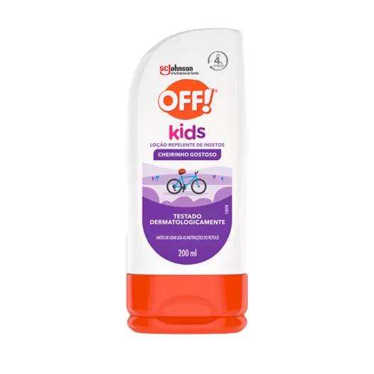 Oferta de Loção Repelente Off Kids 200ml por R$19,89 em Drogal