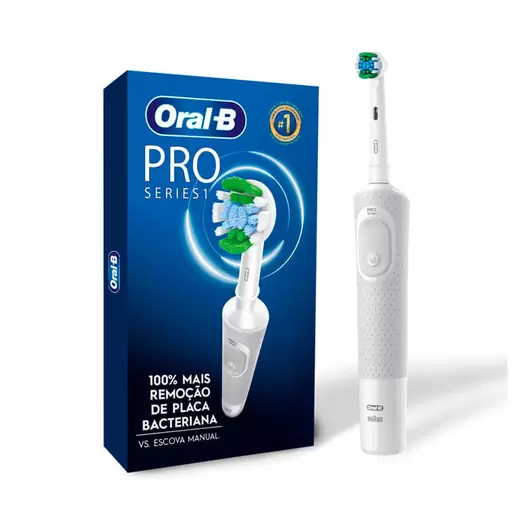 Oferta de Escova Elétrica Oral-B Vitality 100 Precision Clean Pro Series 1 127V por R$167,99 em Drogal