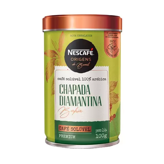 Oferta de Café Solúvel Nescafé Origens Chapada Diamantina Lata 100g por R$34,59 em Drogal