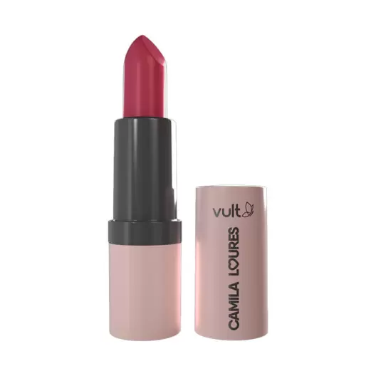 Oferta de Batom Vult Matte Camila Loures Malva Madrid 3,8g por R$15,99 em Drogal