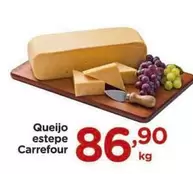 Oferta de Carrefour - Queijo Estepe por R$86,9 em Carrefour