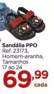 Oferta de Homem Aranha - Sandália PPO por R$69,99 em Carrefour