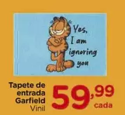 Oferta de De   - Tapete De Entrada Garfield por R$59,99 em Carrefour