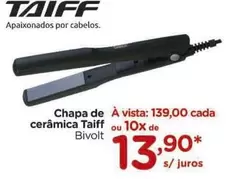 Oferta de Taiff - Chapa De Ceramica por R$139 em Carrefour