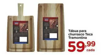 Oferta de Tramontina - Tábua Para Churrasco por R$59,99 em Carrefour