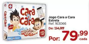 Oferta de Estrela - Jogo Cara A Cara por R$79,99 em Carrefour