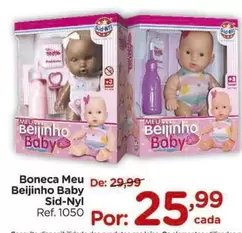 Oferta de Baby - Boneca Meu Beijinho Baby por R$25,99 em Carrefour