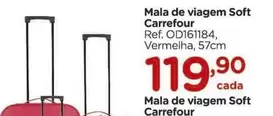 Oferta de Carrefour - Mala De Viagem Soft por R$119,9 em Carrefour