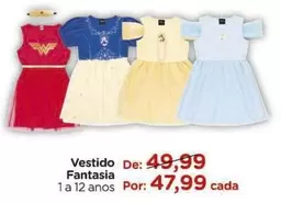 Oferta de Vestido Fantasia por R$47,99 em Carrefour