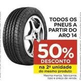 Oferta de Aro - Todos Os Pneus A Partir Do  14 em Carrefour