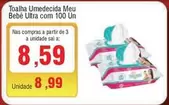 Oferta de Meu Bebê - Toalha Umedecida por R$8,99 em Spani Atacadista