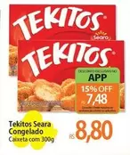 Oferta de Tekitos -  Seara Congelado por R$8,8 em Atacadão