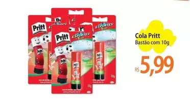 Oferta de Pritt - Cola Bastio Com 10g por R$5,99 em Atacadão