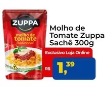 Oferta de Zuppa - Molho De Tomate por R$1,39 em Tonin Superatacado