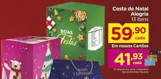 Oferta de Natal - Cesta De por R$59,9 em Carrefour