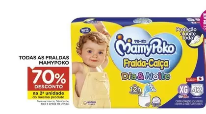 Oferta de MamyPoko - Todas As Fraldas em Carrefour