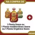 Oferta de De   - 1 Fiesta Mediterraneo Seara Ou 1 Fiesta Orgânico Seara em Carrefour