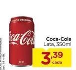 Oferta de Coca-Cola - Lata por R$3,39 em Carrefour