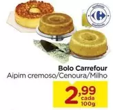 Oferta de Carrefour - Bolo por R$2,99 em Carrefour