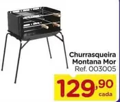 Oferta de Mor - Churrasqueira Montana por R$129,9 em Carrefour