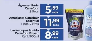 Oferta de Carrefour - Amaciante Essential por R$5,59 em Carrefour