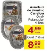 Oferta de Carrefour - Assadeira De Aluminio por R$4,99 em Carrefour