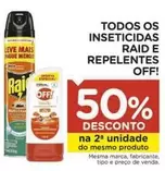 Oferta de Raid - Todos Os Inseticidas E Repelentes em Carrefour