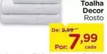 Oferta de Decor - Toalha por R$7,99 em Carrefour