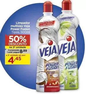 Oferta de Veja - Limpador Multiuso Power Fusion por R$8,89 em Carrefour