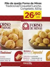 Oferta de Forno de Minas - Pão De Queijo por R$26,9 em Carrefour