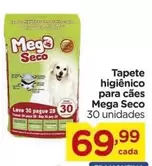 Oferta de Mega - Tapete Higiênico Para Cães Seco por R$69,99 em Carrefour