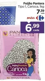 Oferta de Pantera - Feijão por R$7,39 em Carrefour