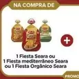 Oferta de De   - 1 Fiesta Mediterraneo Seara Ou 1 Fiesta Orgânico Seara em Carrefour