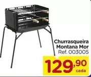 Oferta de Mor - Churrasqueira Montana por R$129,9 em Carrefour