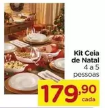 Oferta de De   - Kit Ceia De Natal por R$179,9 em Carrefour