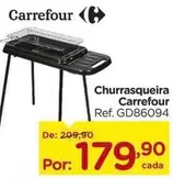 Oferta de Carrefour - Churrasqueira por R$179,9 em Carrefour