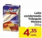 Oferta de Mineiro - Leite Condensado Triângulo por R$4,35 em Carrefour