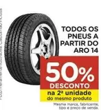 Oferta de Aro - Todos Os Pneus A Partir Do  14 em Carrefour