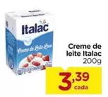 Oferta de Italac - Creme De Leite por R$3,39 em Carrefour