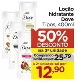 Oferta de Dove - Loção Hidratante por R$25,79 em Carrefour