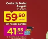 Oferta de De   - Cesta De Natal Alegria por R$59,9 em Carrefour