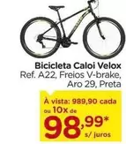 Oferta de Caloi - Bicicleta por R$989,9 em Carrefour