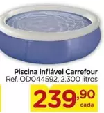 Oferta de Carrefour - Piscina Inflável por R$239,9 em Carrefour