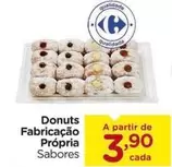 Oferta de Sabores - Donuts Fabricação Própria por R$3,9 em Carrefour