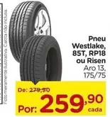 Oferta de Aro - Pneu 85T, RP18 ou RISEN por R$259,9 em Carrefour