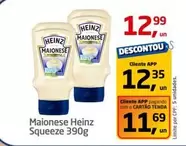 Oferta de Heinz - Maionese por R$12,99 em Tenda Atacado