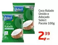 Oferta de Select - Coco Ralado Úmido E Adoçado por R$2,39 em Tenda Atacado