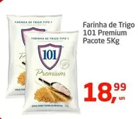 Oferta de Premium - Farinha De Trigo por R$18,99 em Tenda Atacado