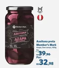 Oferta de Member's Mark - Azeitona Preta por R$32,98 em Sam's Club